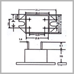 pcb mounting solid state relay 7Amp1